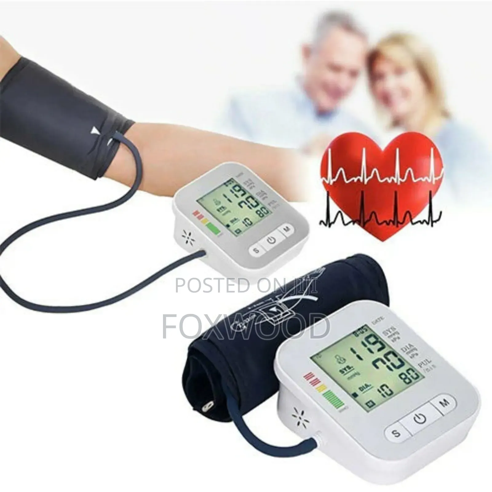 Automatic Digital Arm Blood Pressure Monitor