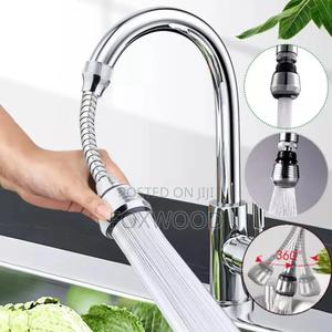 360 Degree Kitchen/Bathroom Metal Tap Faucet Extender - main view