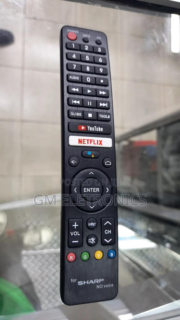 New Sharp Replacement Remote ( Black) - thumbnail 3