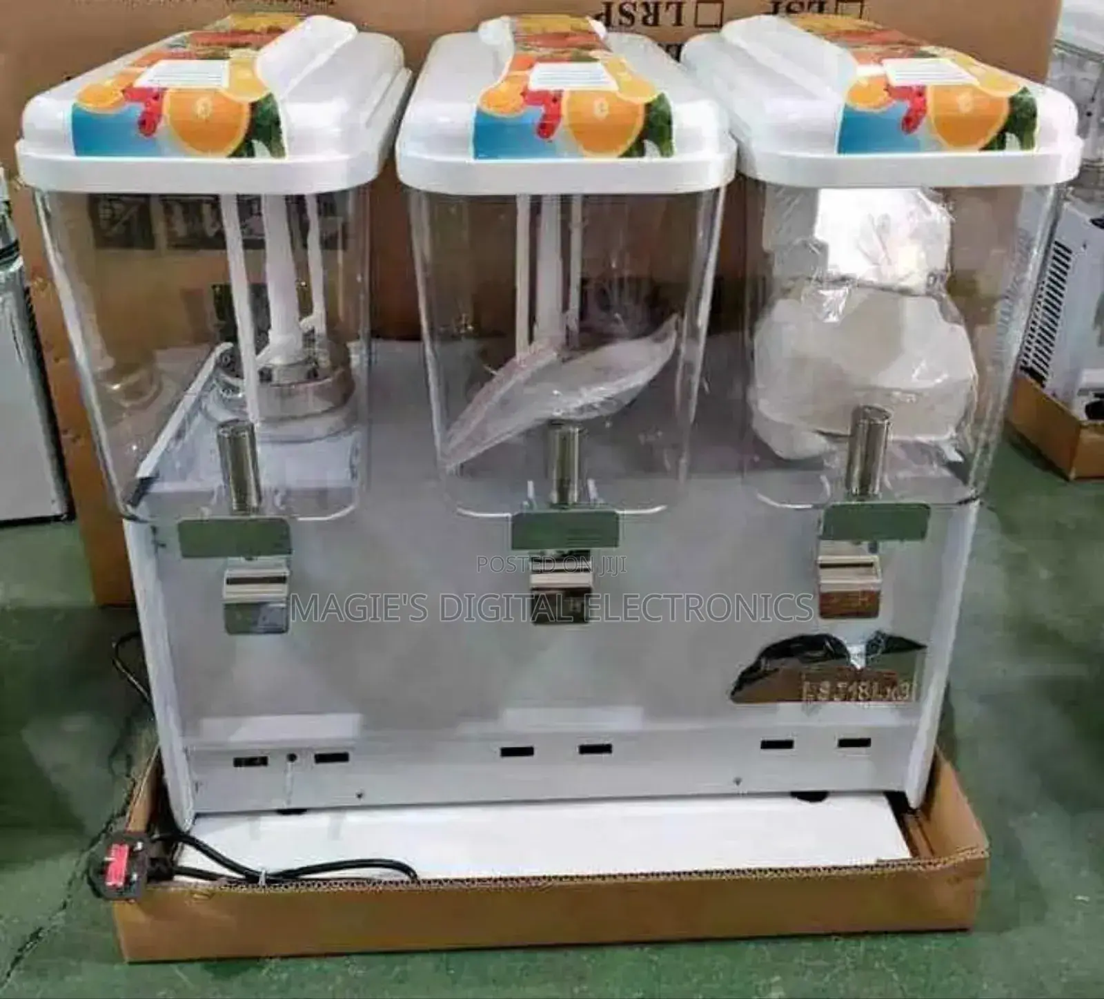 Durable 3 Slot Juice Dispenser