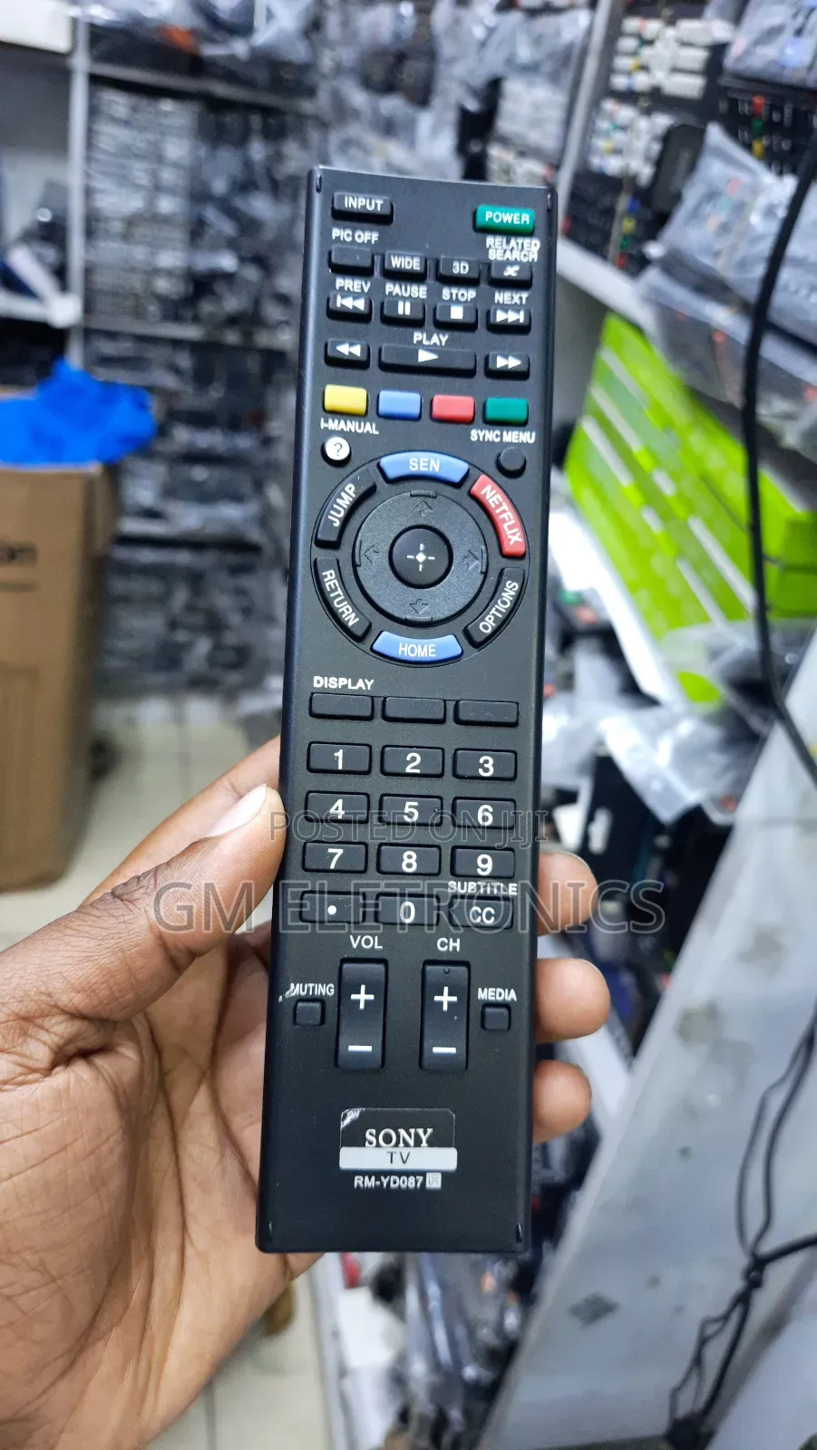 New Sony Bravia TV Remote With Batteries Available.