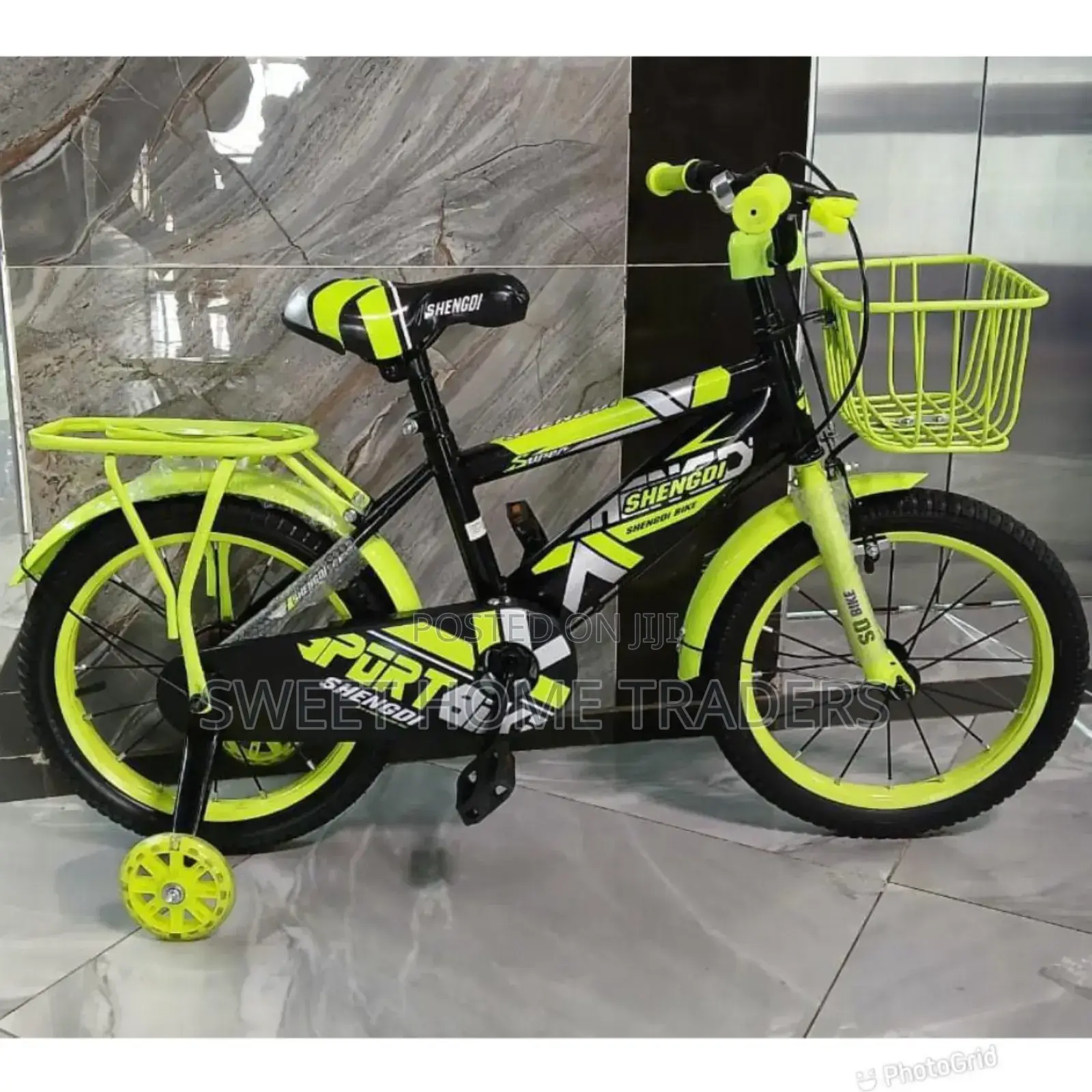 Strong Bike Size 16 With Training Wheels
