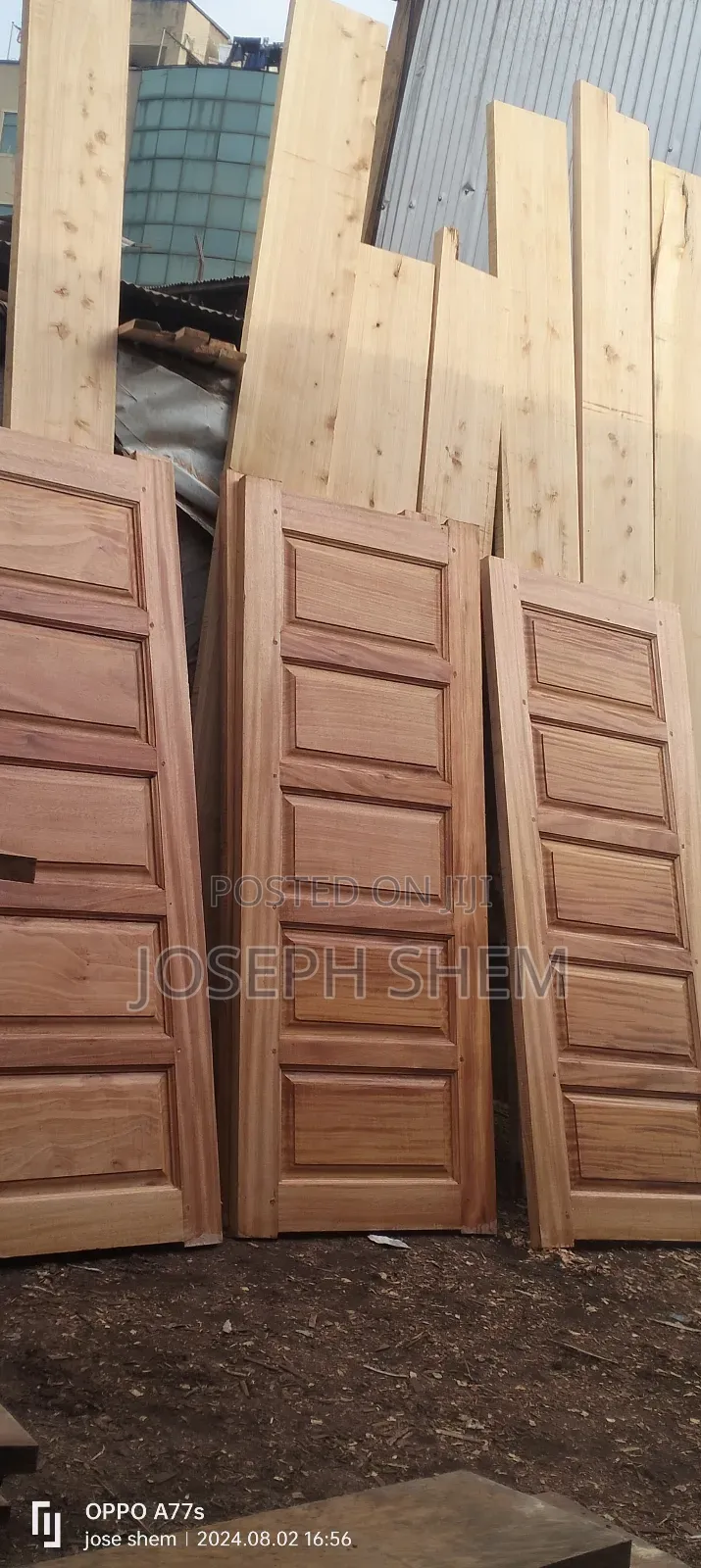 Mahogany Doors and Frame