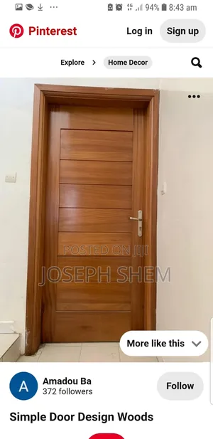 Mahogany Doors and Frame