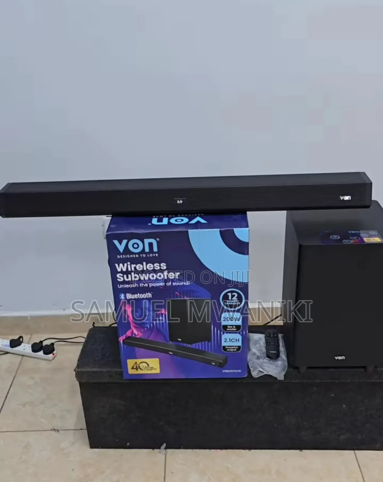 Von 2.1CH Wireless Soundbar 200W