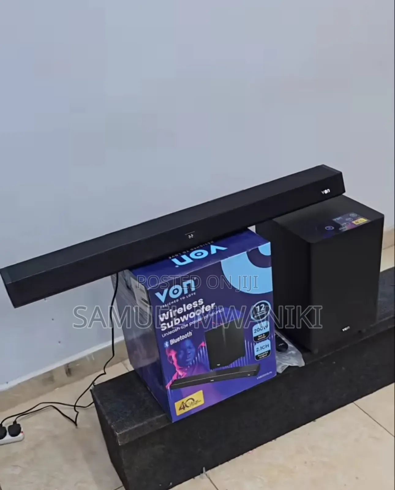 Von 2.1CH Wireless Soundbar 200W