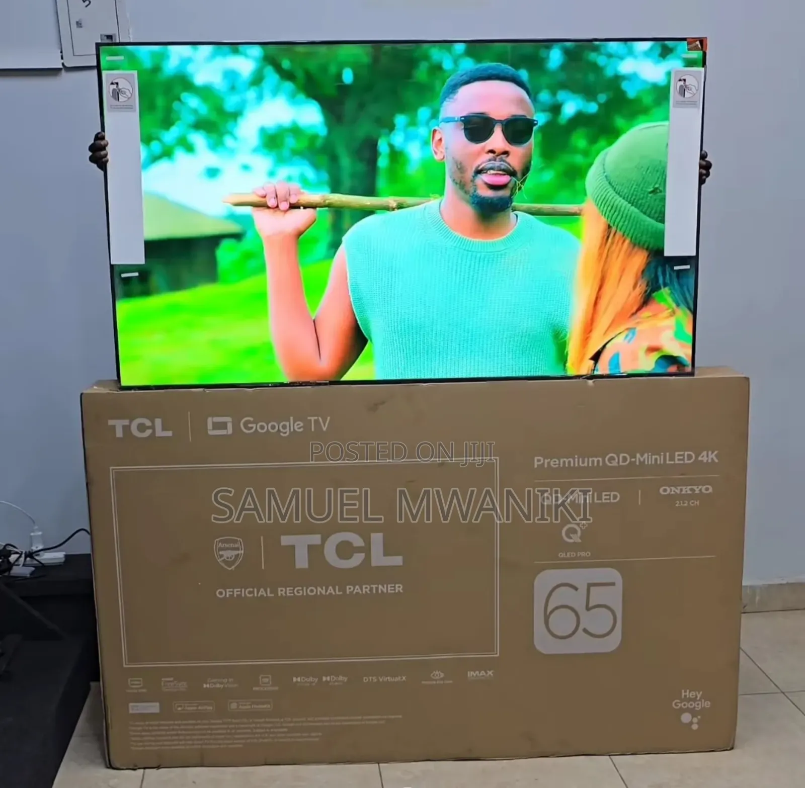 TCL 65′′ Premium Qd-Mini LED Uhd Google TV C855