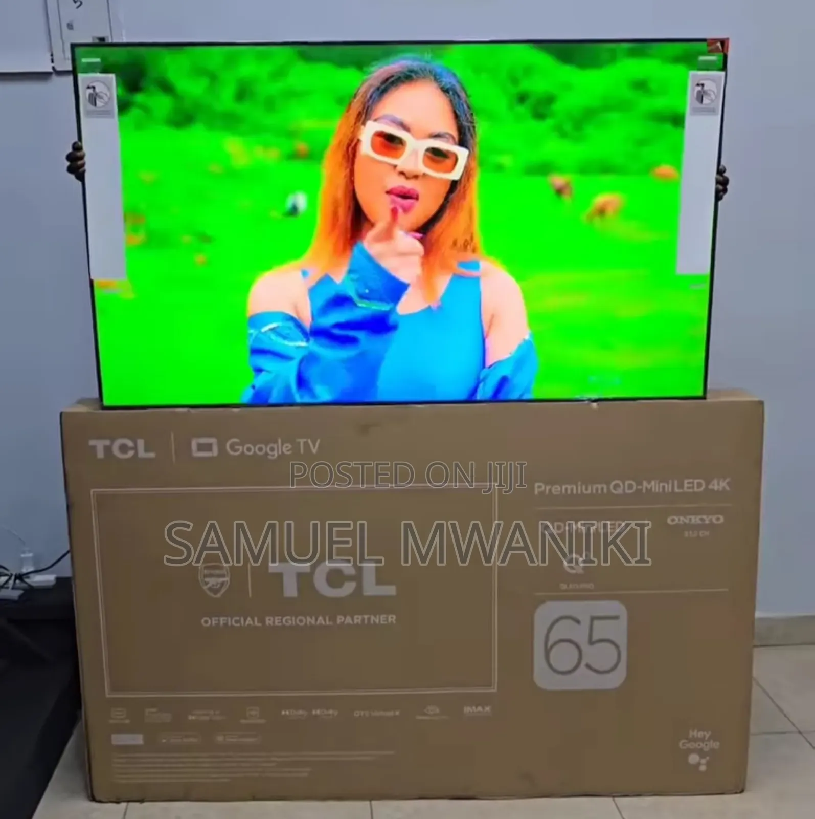 TCL 65′′ Premium Qd-Mini LED Uhd Google TV C855