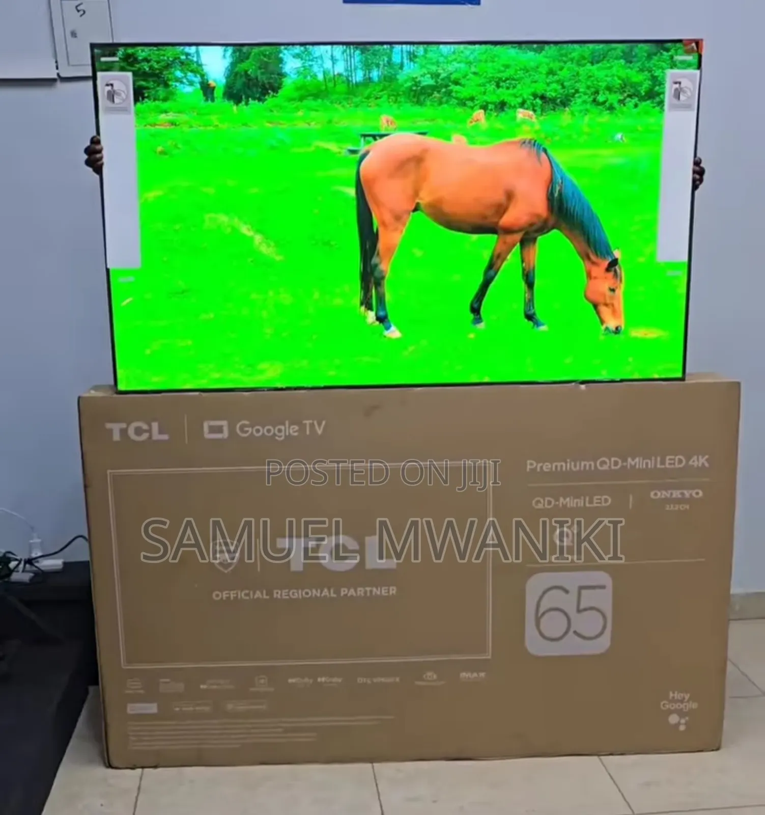 TCL 65′′ Premium Qd-Mini LED Uhd Google TV C855