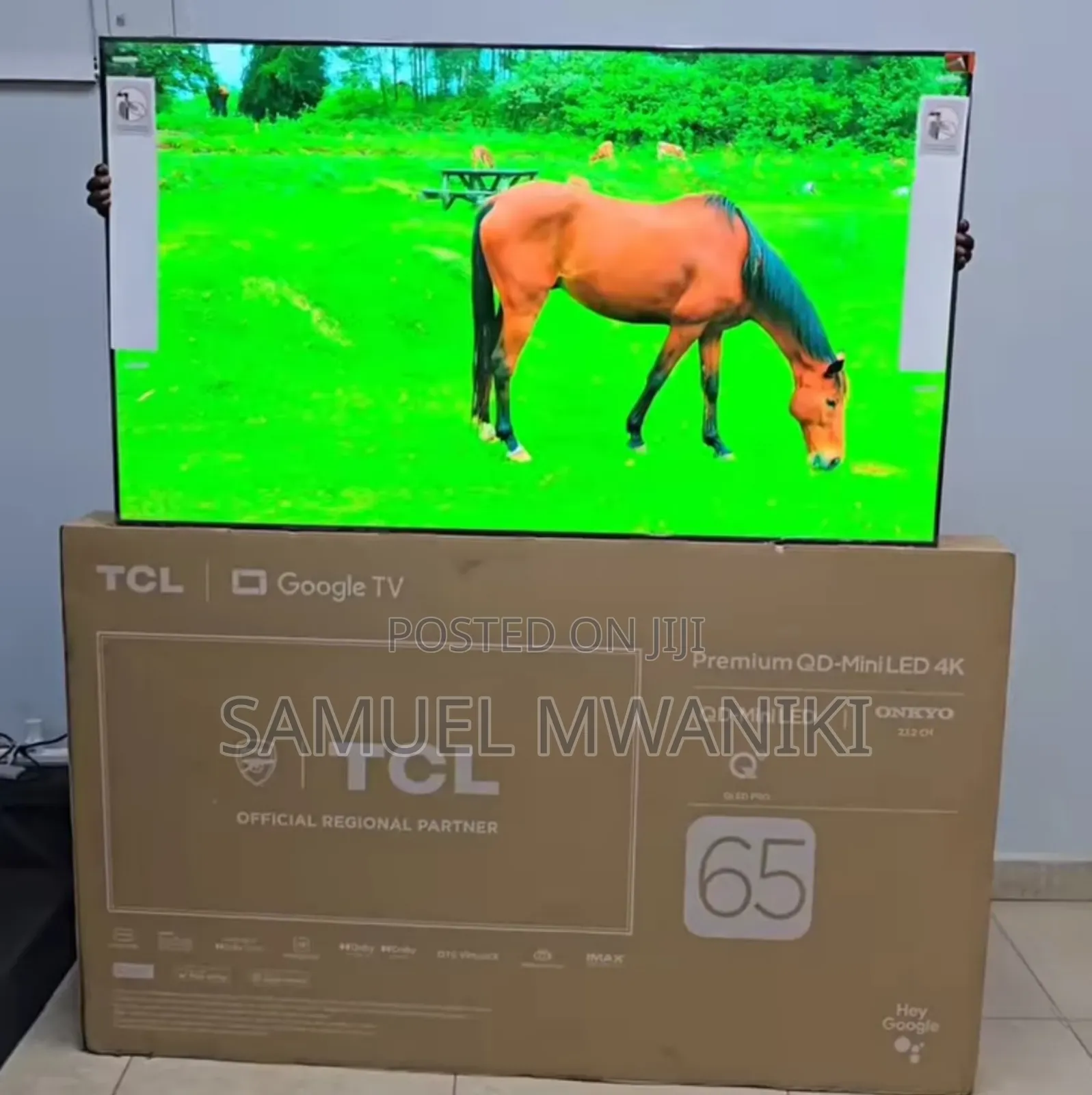 TCL 65′′ Premium Qd-Mini LED Uhd Google TV C855