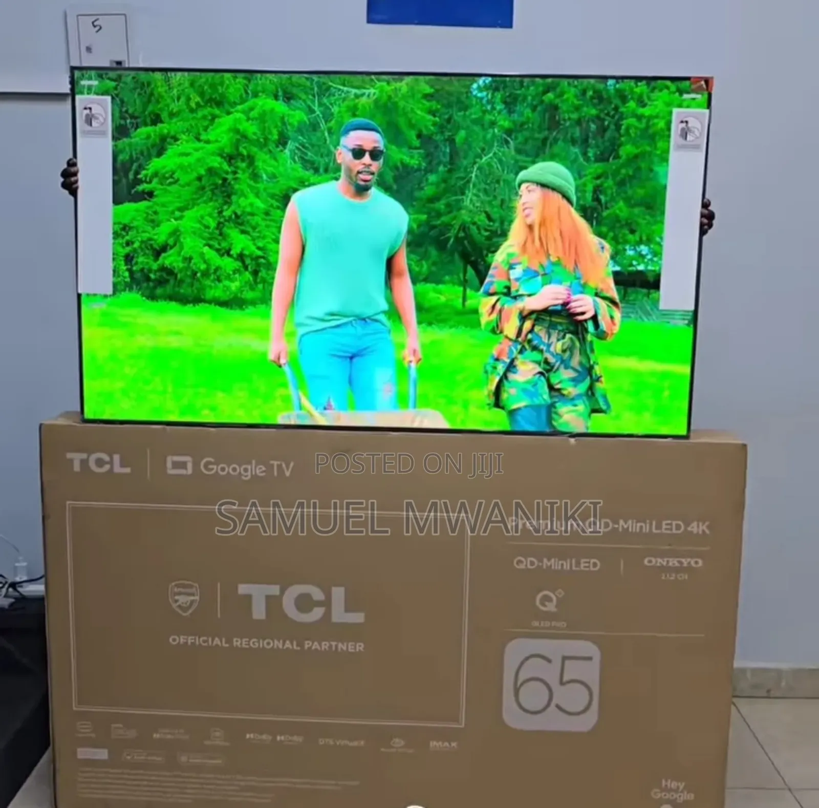 TCL 65′′ Premium Qd-Mini LED Uhd Google TV C855