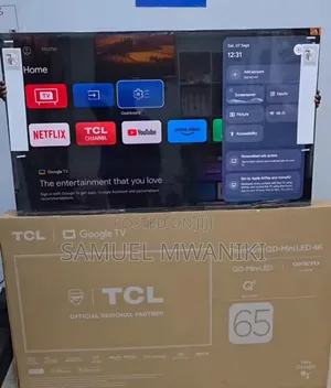 TCL 65′′ Premium Qd-Mini LED Uhd Google TV C855