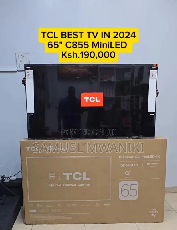 TCL 65′′ Premium Qd-Mini LED Uhd Google TV C855
