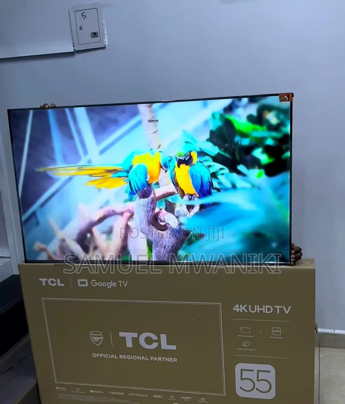TCL 55′′ P755 Uhd 120hz HDR Google Tv (New Model 2024)