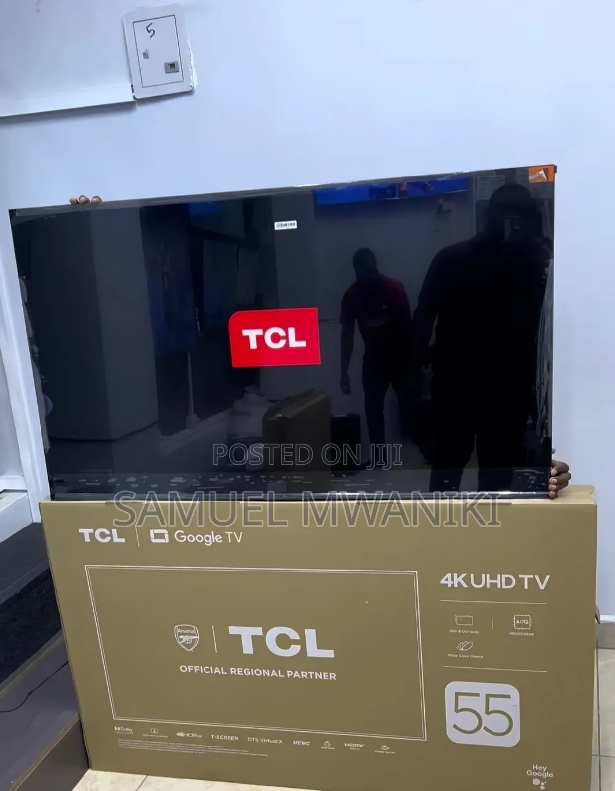 TCL 55′′ P755 Uhd 120hz HDR Google Tv (New Model 2024)