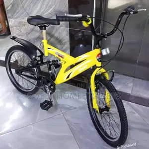 Bike Size 20 With Shock Absorber Yellow
