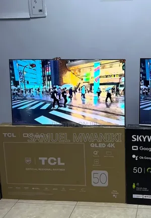 TCL 50′′ Qled Pro Uhd Smart Google Tv – 50c655 New Model