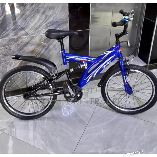 Bike Size 20 With Shock Absorber Blue