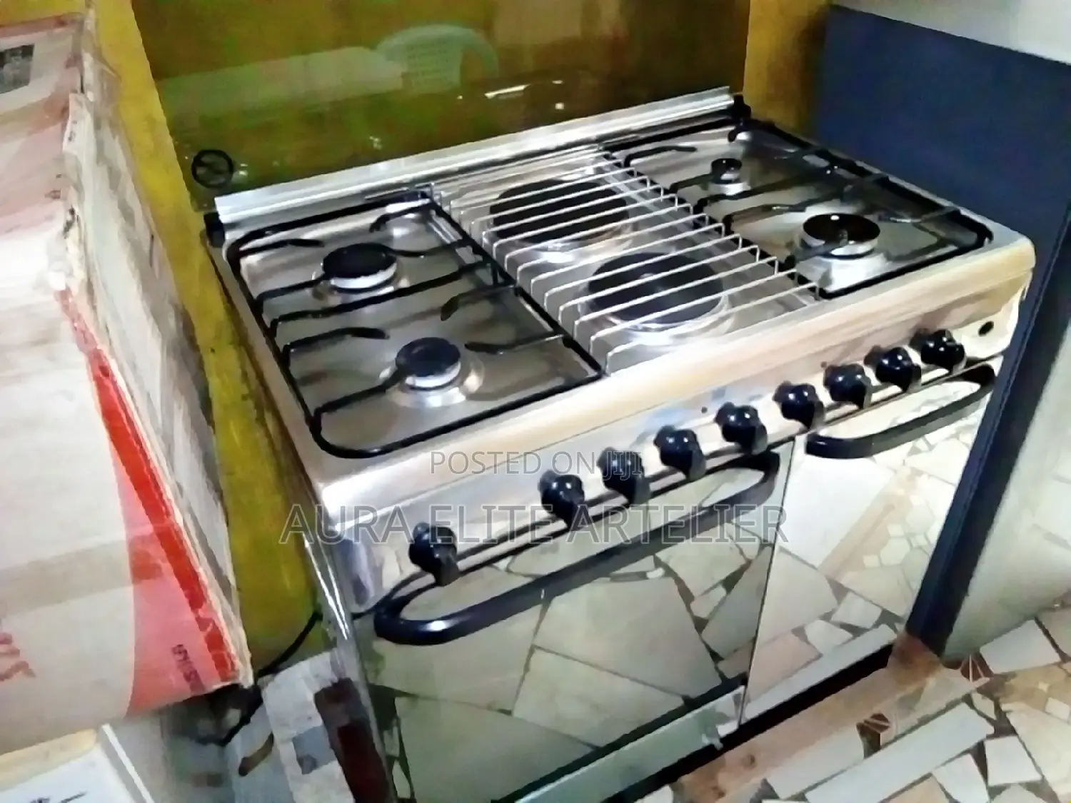Exuk Ariston C911n1(X) ,4+2,60x90, Stainles Steel Body