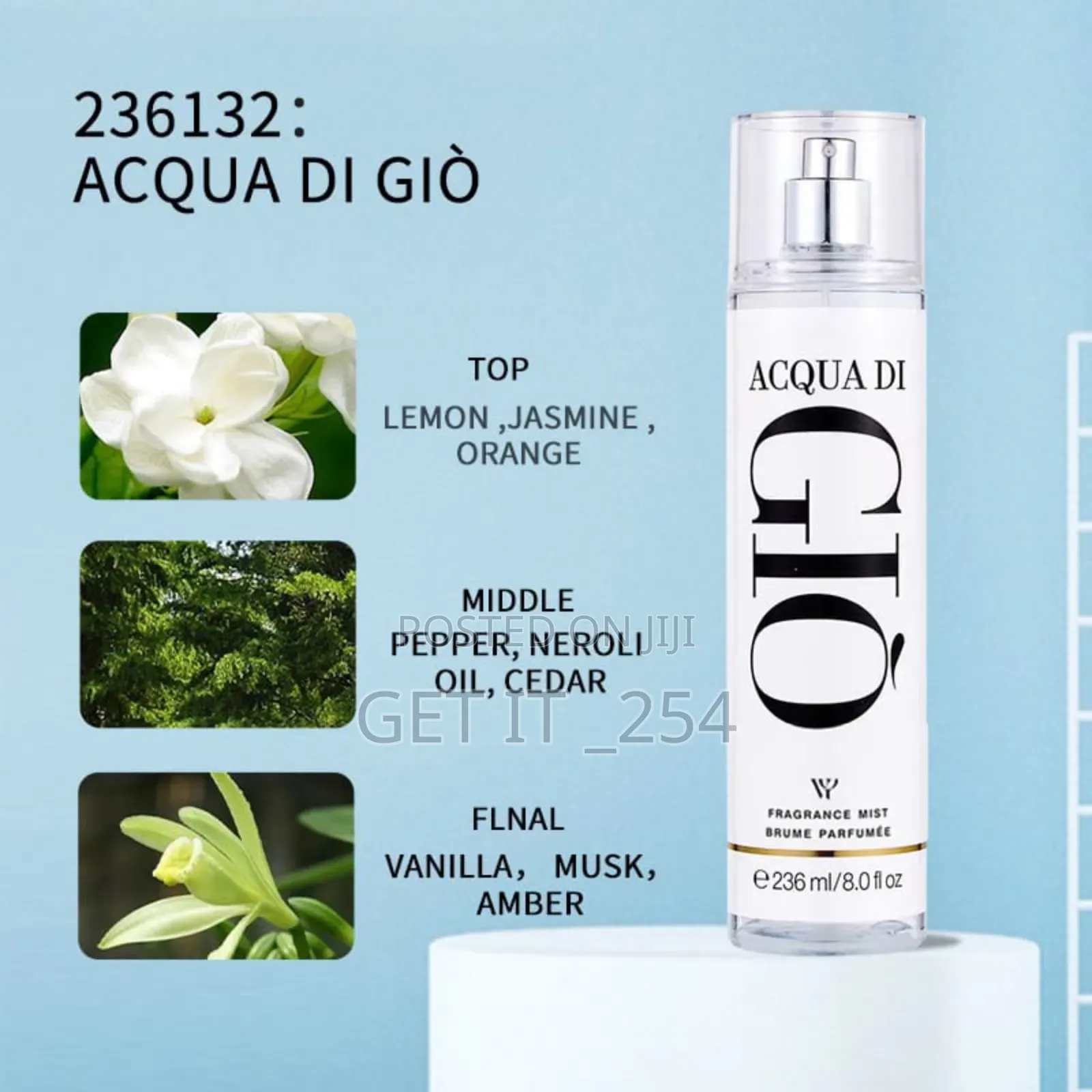 *Men Perfume Body Mist*
 236 Ml 
R,
