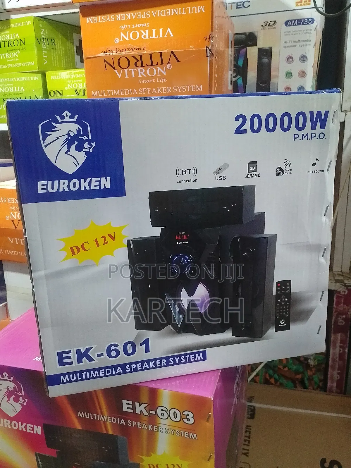 Euroken EK601 Multimedia Speaker Sound System -20000w