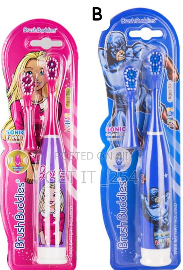 *Cartoon Theme Electric Toothbrush* Available In Blue