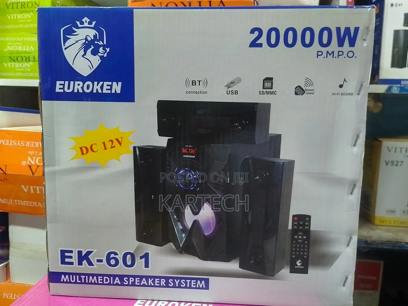 Euroken EK601 Subwoofer Sound System -20000w