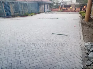 Seamless Cabro Works/Paving Blocks Laying