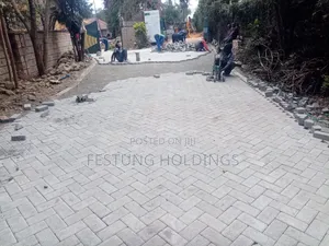 Seamless Cabro Works/Paving Blocks Laying