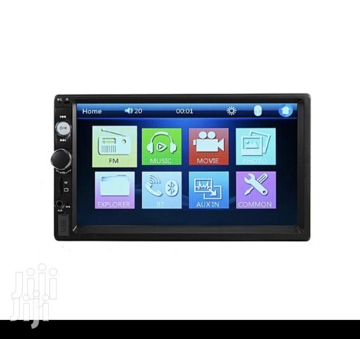 New Double Din Car Radio With Bkuetooth, Usb, Sd, Reverse Camera.