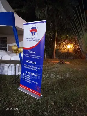 Tear Drops, Telescope Banners Branding