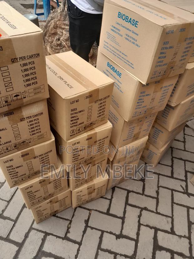 Latex Powered Gloves - main view