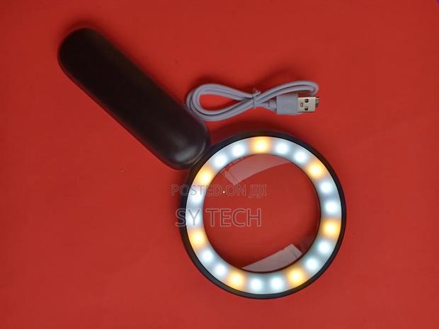 Rechargeable 3 Lighting Modes Magnifying Glass - thumbnail 2