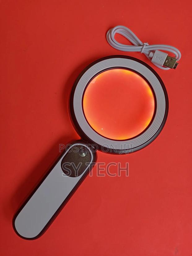 Rechargeable 3 Lighting Modes Magnifying Glass - thumbnail 8