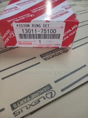 Toyota 1tr-Fe 2.0 Engine Genuine Piston Rings Made in Japan.
