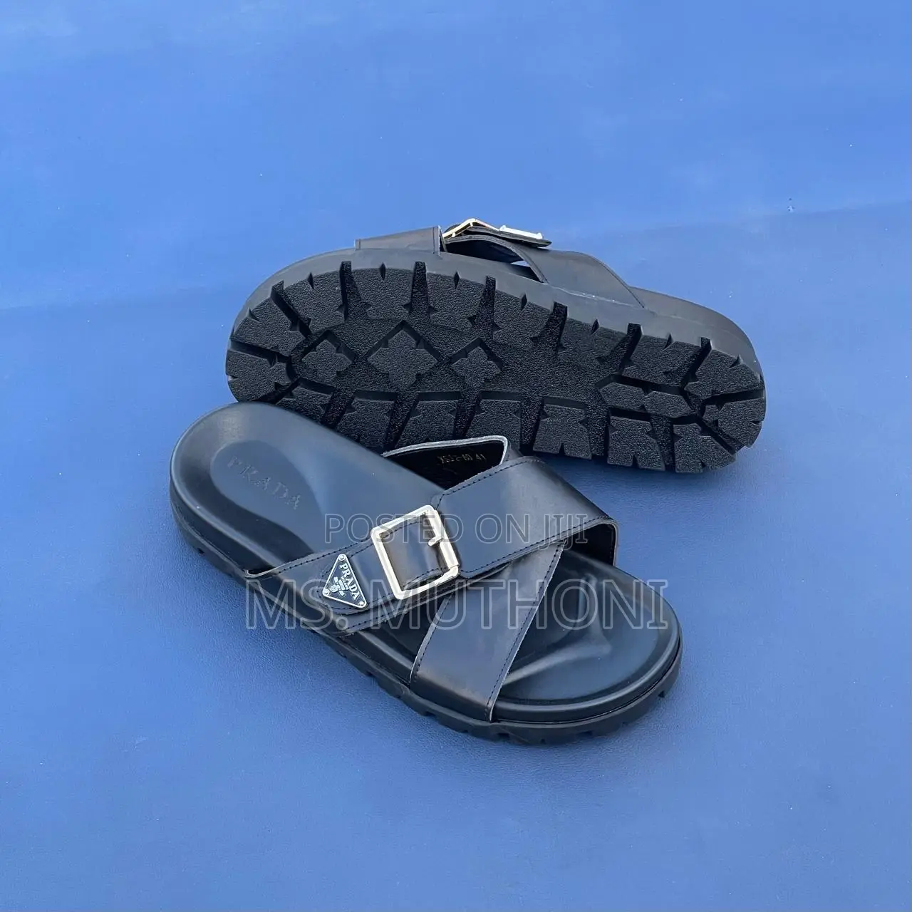 Men Prada Sandals Size 39/46
