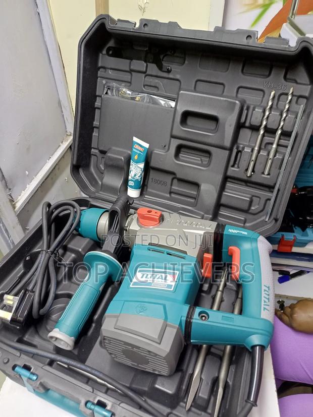 Total Rotary Hammer 1500w,Chiseling and Hammering Mode - thumbnail 2