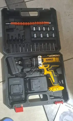 Dewalt Tool Kit With Powerful 21v Cordless Drill*