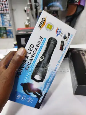 Ultra-bright Rechargeable Led Flashlight With 2000 Lumens