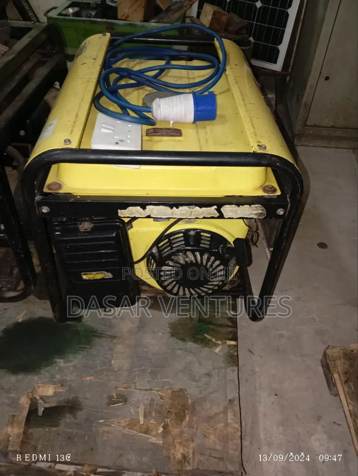 Generator Hire 5kva at 5500/-