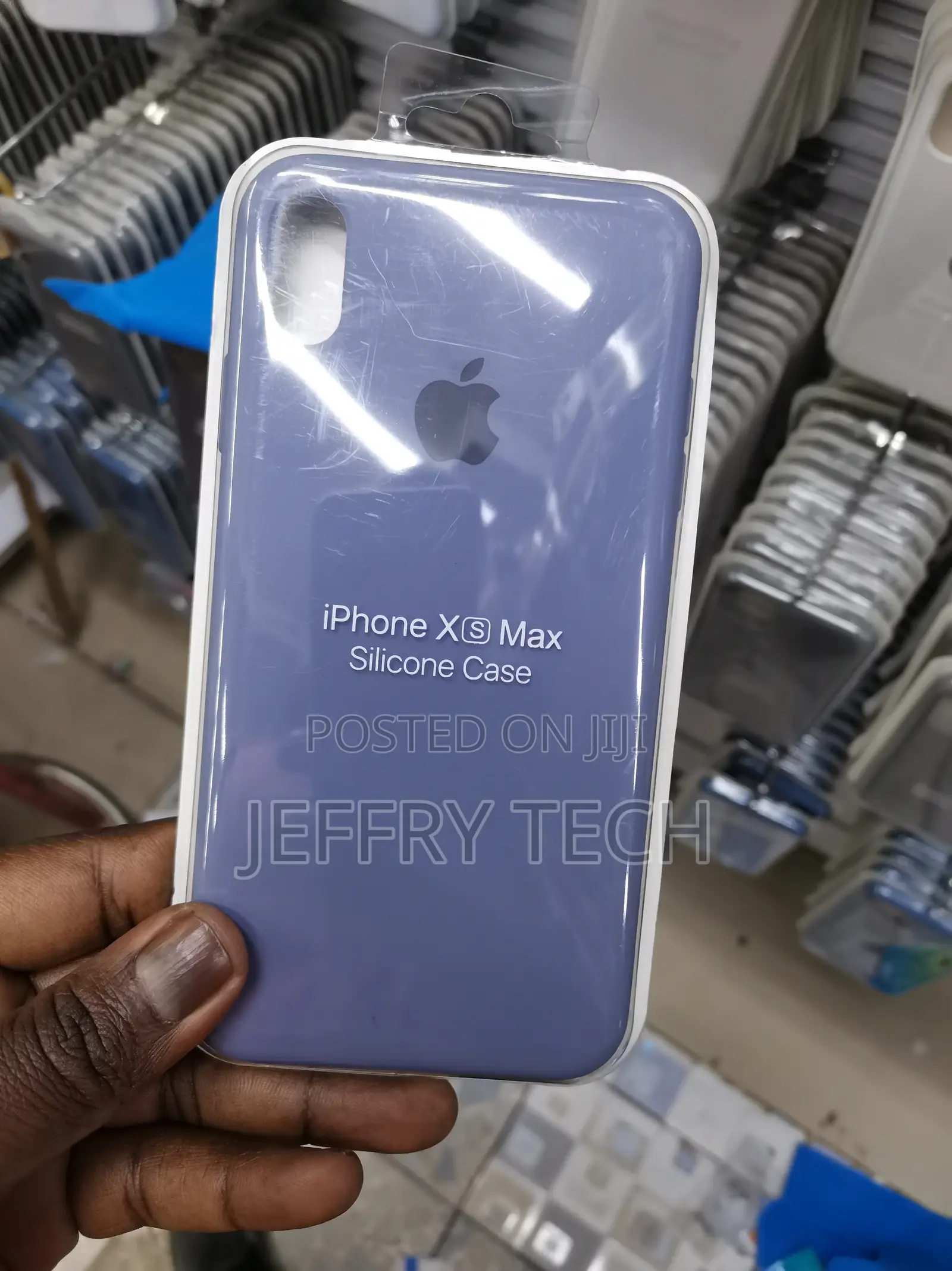 Purple Excellent iPhone XS Max Silicone Case