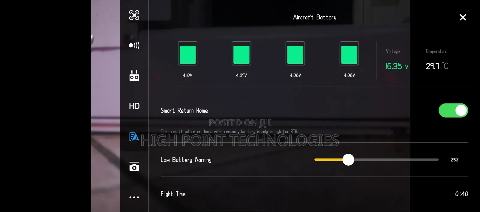 Dji Dead Battery and Remote Controller (Rc) Repair