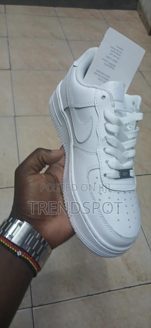 Kids Air Force 1 White - thumbnail 3