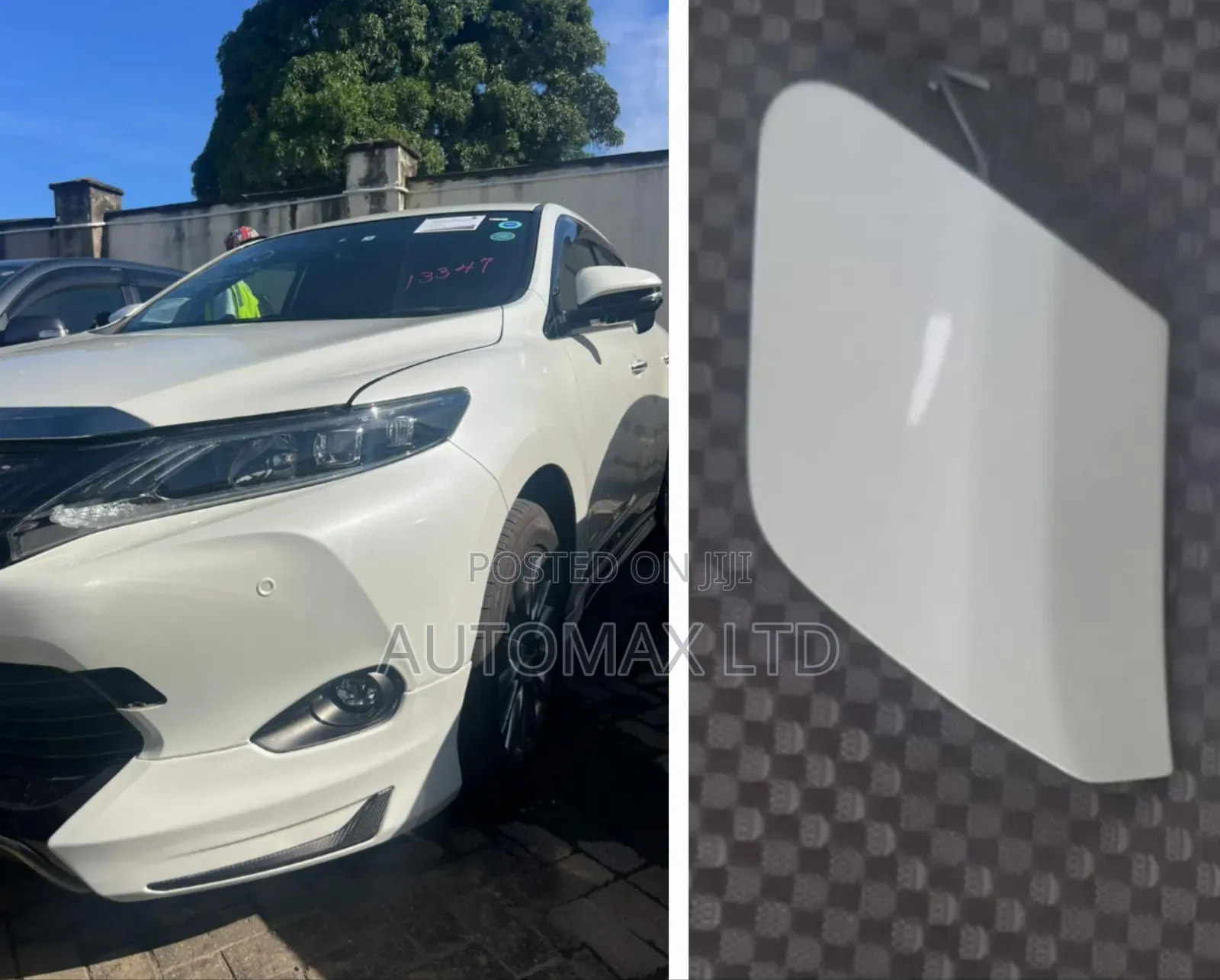 Front Towing Cap Cover. For Toyota Harrier, Yr2016+
