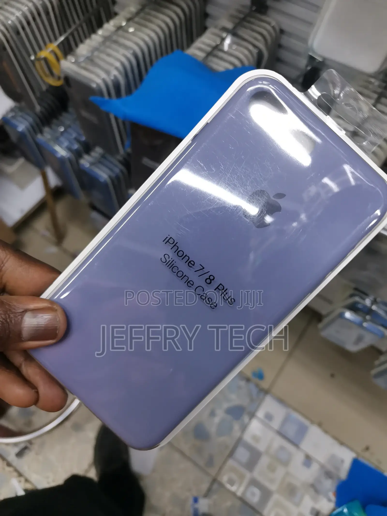 Light Purpleiphone 8 Plus / 7 Plus Silicone Case