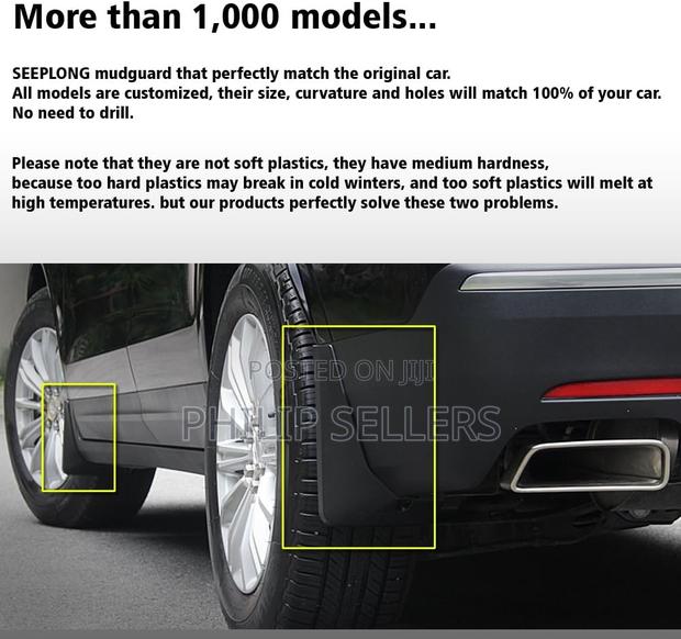 4pcs Car Mud Flaps Splash Guard Fender Mudguard Compatible W - thumbnail 4
