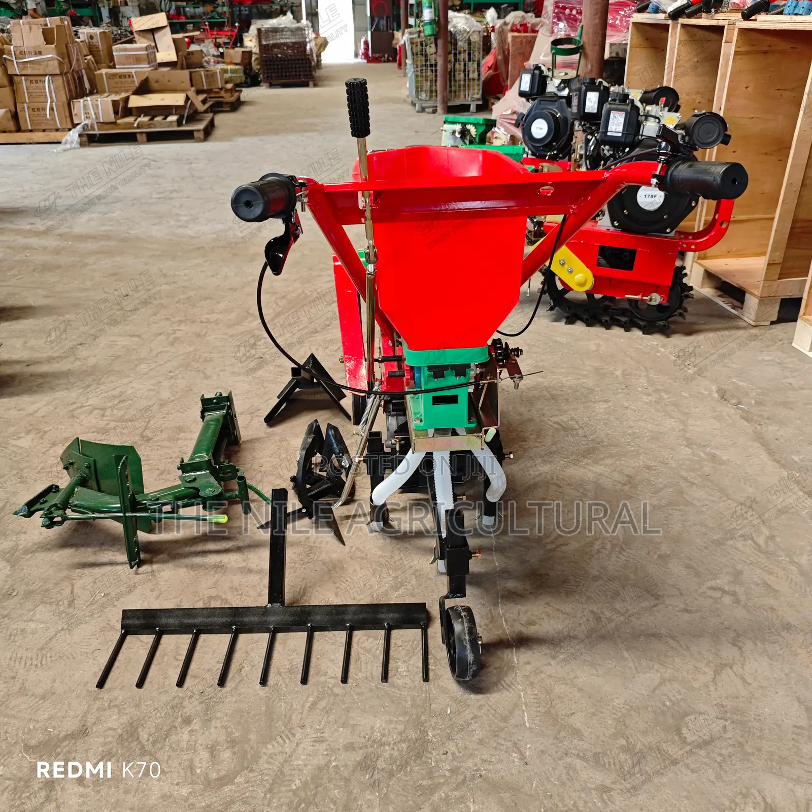 Mini Tiller Rotavator Plough Power Tiller