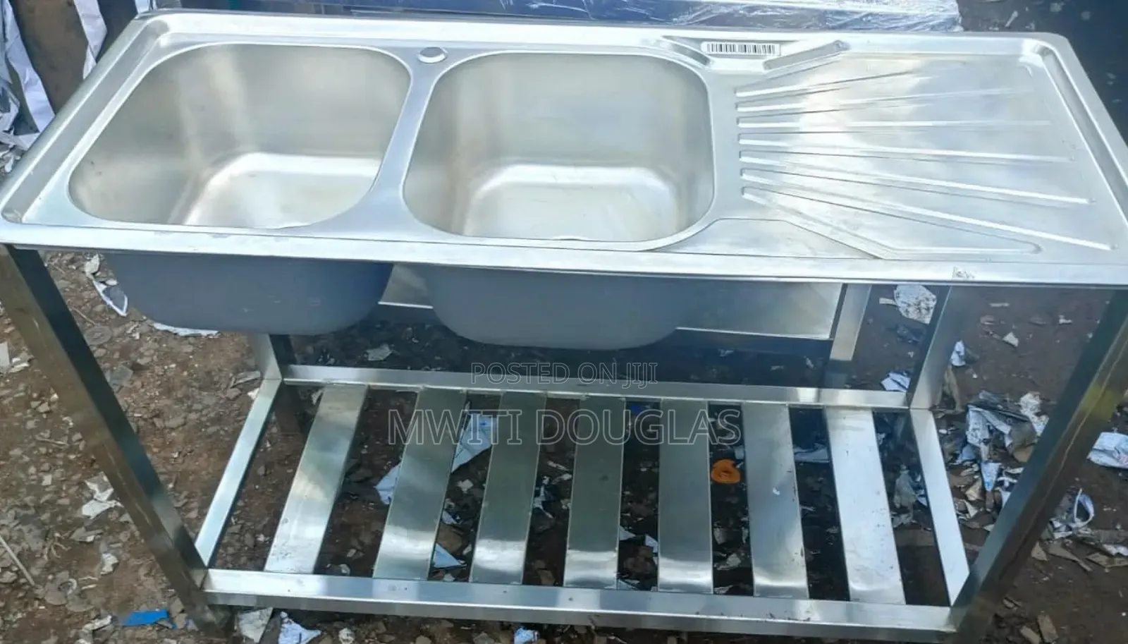 Commercial Double Bowl Sink