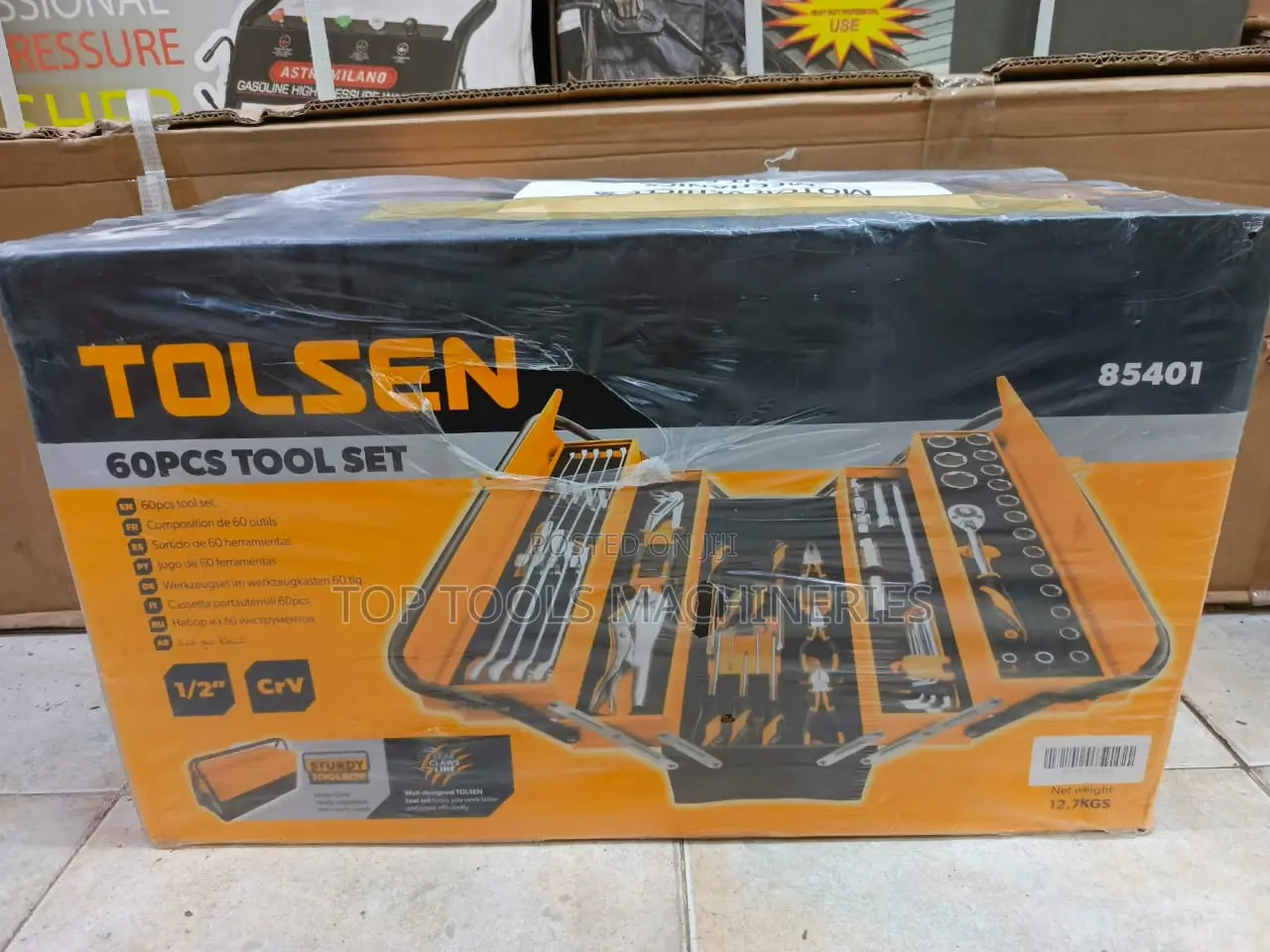Tolsen 60pcs Tool Box