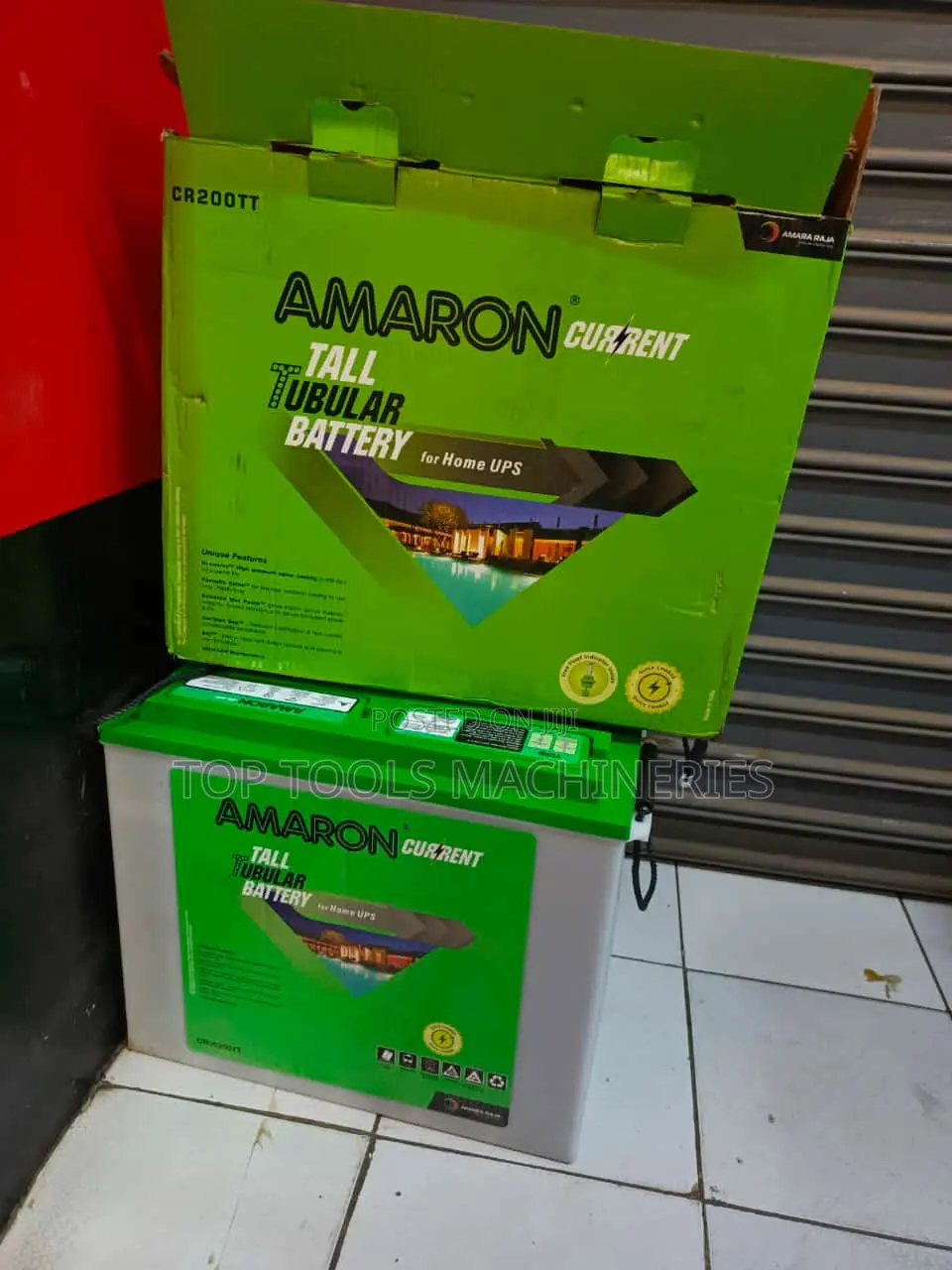 Original Amaron 200ah 12V Tall Tubular Battery